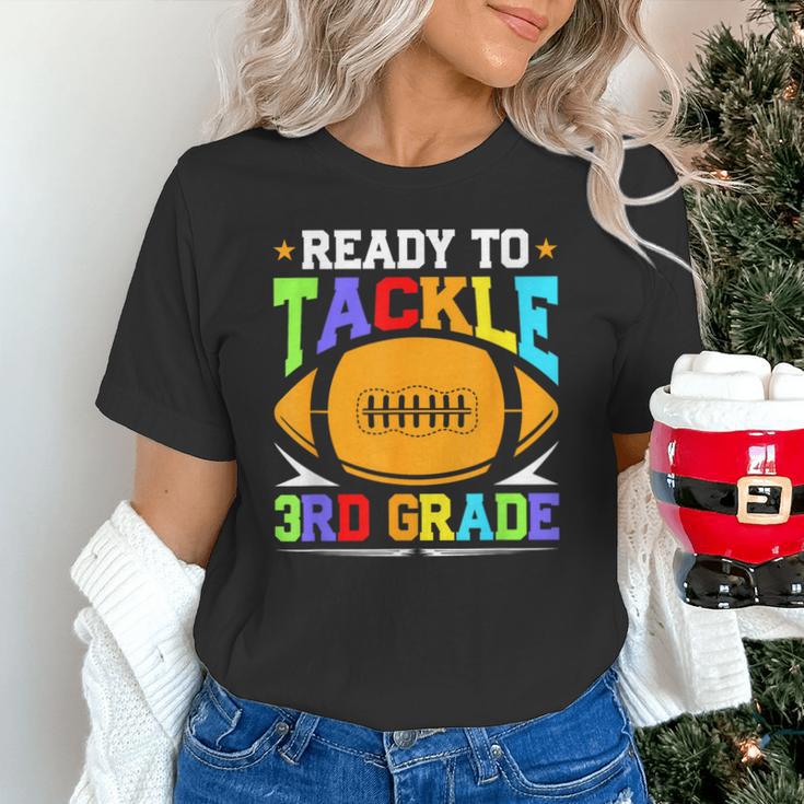 Ready To Tackle 3rd Grade Back To School Kids Football Unisex T-Shirt Ready To Tackle 3rd Grade Back To School Kids Football Unisex T-Shirt