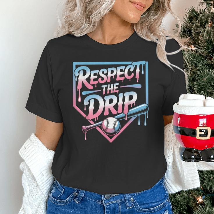 Respect The Drip Baseball Player Unisex T-Shirt Respect The Drip Baseball Player Unisex T-Shirt