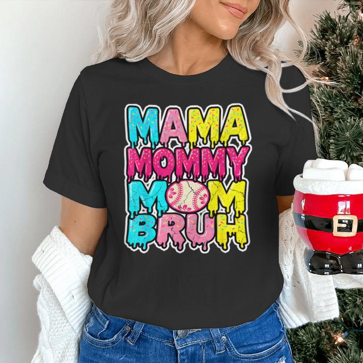 Retro Mama Mommy Mom Bruh Baseball Women Girls Unisex T-Shirt Retro Mama Mommy Mom Bruh Baseball Women Girls Unisex T-Shirt