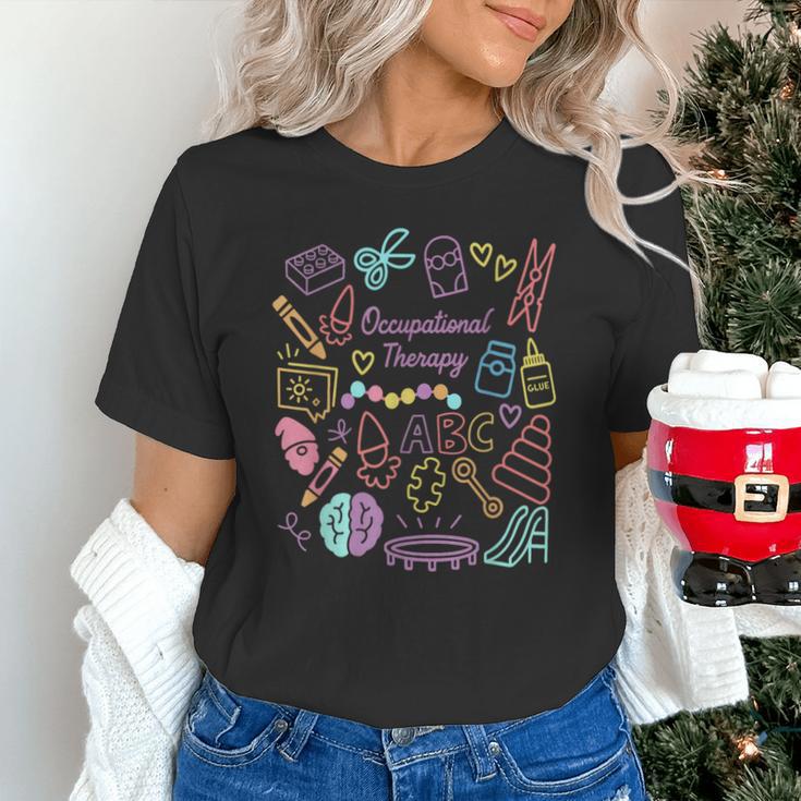 Retro Occupational Therapy Doodle Back To School Costume Unisex T-Shirt