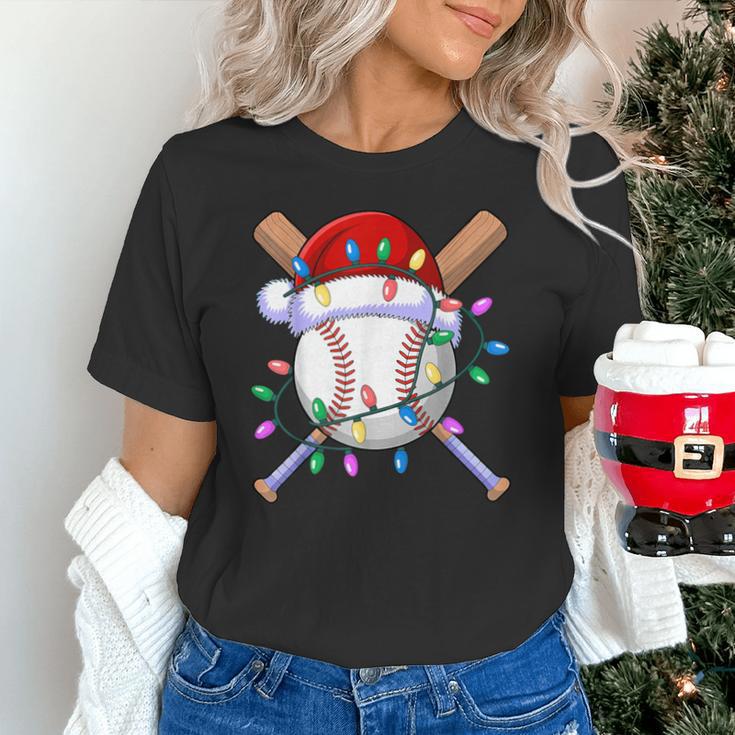 Santa Sports Christmas Baseball Player Unisex T-Shirt Santa Sports Christmas Baseball Player Unisex T-Shirt