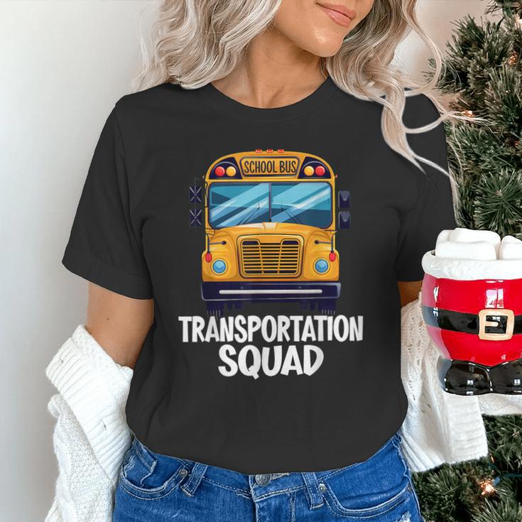 School Bus Driver Back To School Transportation Squad Unisex T-Shirt School Bus Driver Back To School Transportation Squad Unisex T-Shirt