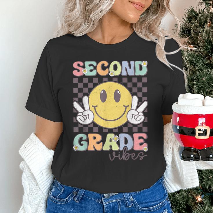 Second Grade Vibes Smile Face 2nd Grade Team Back To School Unisex T-Shirt Second Grade Vibes Smile Face 2nd Grade Team Back To School Unisex T-Shirt