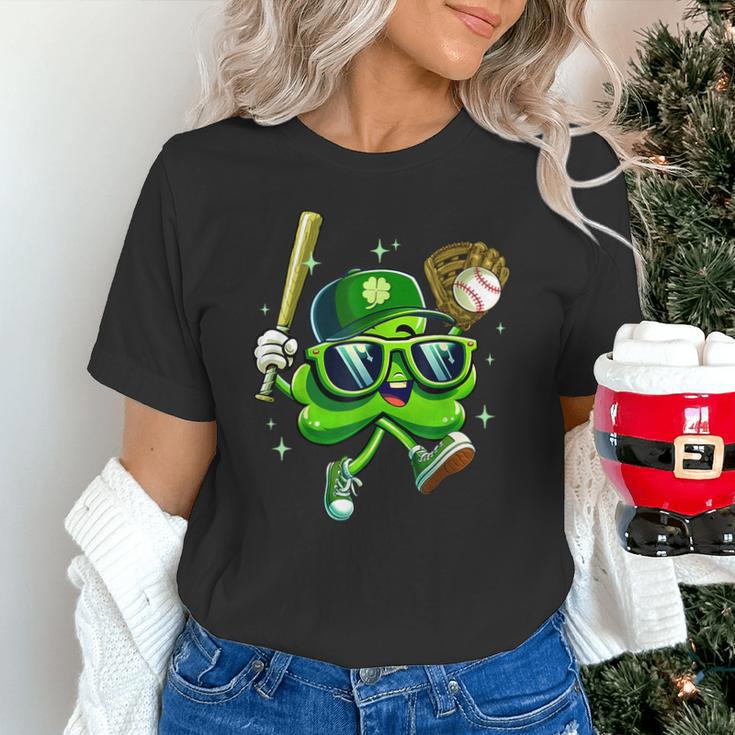 Shamrock Lucky Clover Baseball Patricks Day Family Matching Unisex T-Shirt Shamrock Lucky Clover Baseball Patricks Day Family Matching Unisex T-Shirt