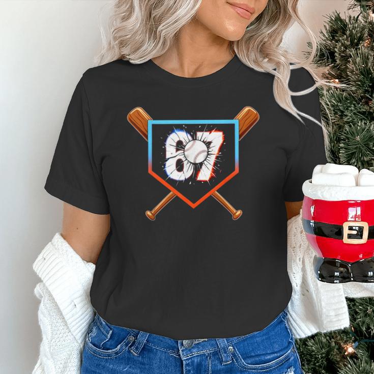 Six Seven 67 Baseball Birthday Boy Men Kids Boys Unisex T-Shirt Six Seven 67 Baseball Birthday Boy Men Kids Boys Unisex T-Shirt