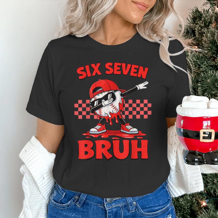 Six Seven 67 Bruh Baseball Valentine’s Day Teens Boys Kids Unisex T-Shirt Six Seven 67 Bruh Baseball Valentine’s Day Teens Boys Kids Unisex T-Shirt