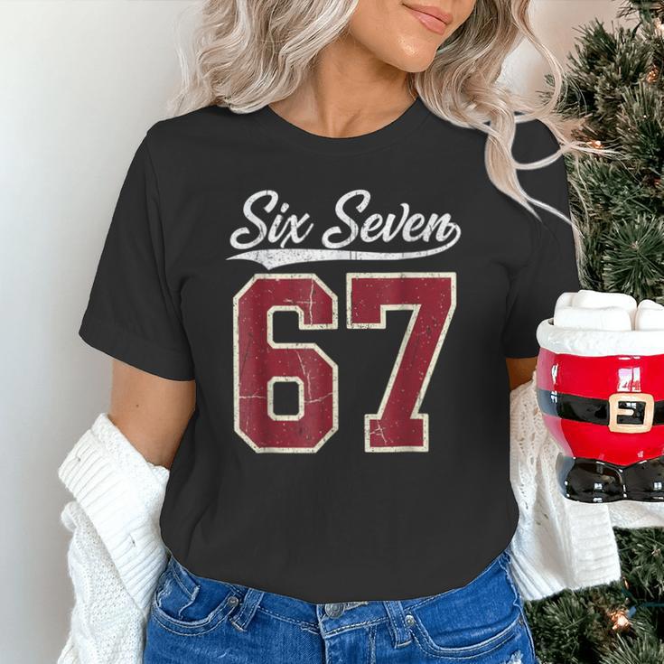 Six Seven Meme Boys Girls Kids 67 Baseball Jersey Unisex T-Shirt Six Seven Meme Boys Girls Kids 67 Baseball Jersey Unisex T-Shirt