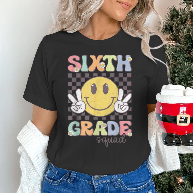 Sixth Grade Squad Smile Face 6th Grade Back To School Unisex T-Shirt Sixth Grade Squad Smile Face 6th Grade Back To School Unisex T-Shirt
