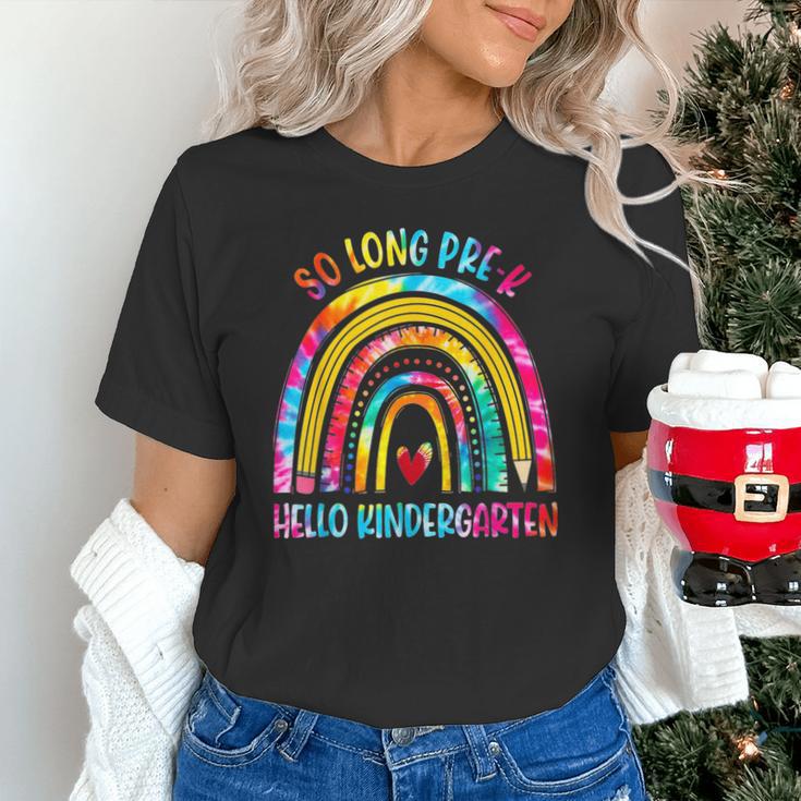 So Long Pre-K Hello Kindergarten Rainbow Back To School Unisex T-Shirt