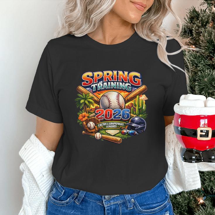 Spring Training 2026 Baseball Fan Retro Palm Cactus Unisex T-Shirt Spring Training 2026 Baseball Fan Retro Palm Cactus Unisex T-Shirt