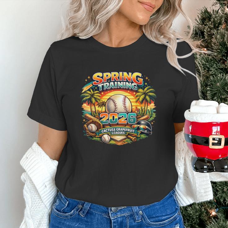 Spring Training 2026 Retro Baseball Palm Cactus Unisex T-Shirt Spring Training 2026 Retro Baseball Palm Cactus Unisex T-Shirt