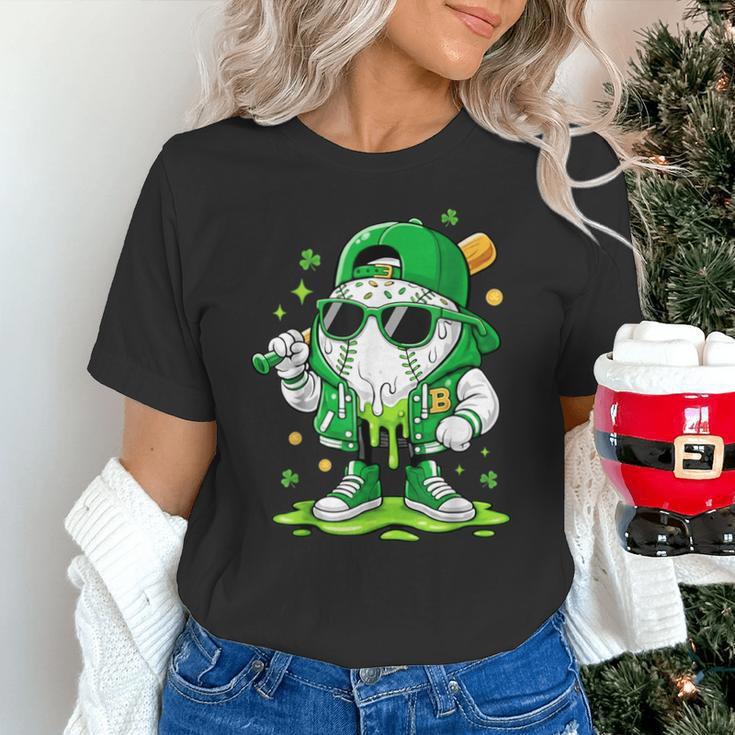 St Patrick Day Baseball Drip Ice Cream Men Boys Kids Unisex T-Shirt St Patrick Day Baseball Drip Ice Cream Men Boys Kids Unisex T-Shirt