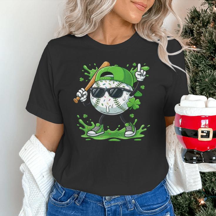 St Patrick Day Baseball Drip Ice Cream Baseball Player Men Unisex T-Shirt St Patrick Day Baseball Drip Ice Cream Baseball Player Men Unisex T-Shirt