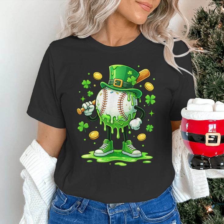 St Patrick Day Baseball Drip Ice Cream Baseball Unisex T-Shirt St Patrick Day Baseball Drip Ice Cream Baseball Unisex T-Shirt