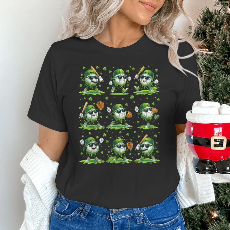 St Patricks Day Baseball Ice Cream Boys Baseball Player Unisex T-Shirt
