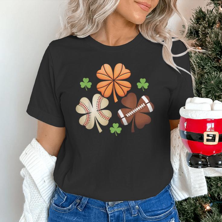 St Patricks Day Shamrock Basketball Baseball Irish Boys Men Unisex T-Shirt St Patricks Day Shamrock Basketball Baseball Irish Boys Men Unisex T-Shirt
