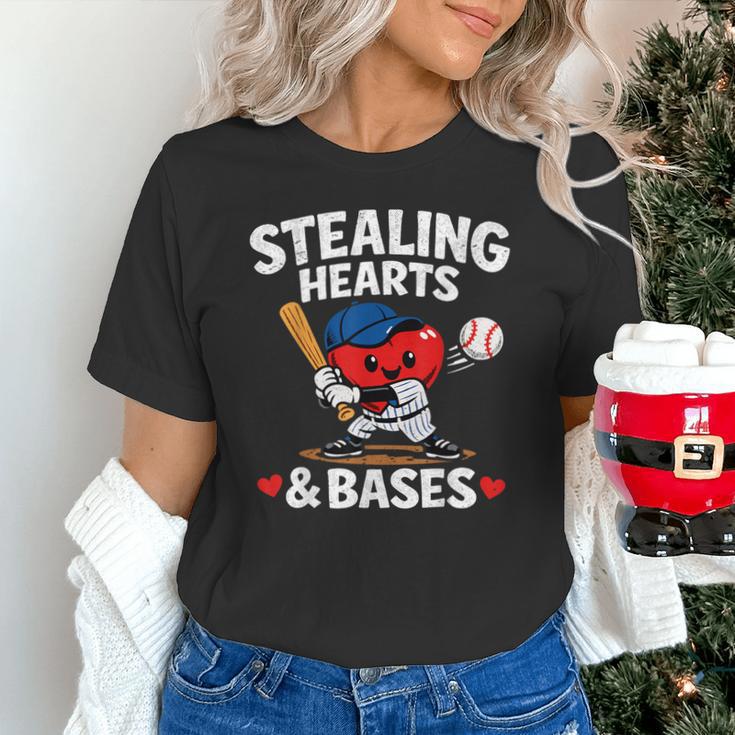 Stealing Hearts & Bases Valentine’s Day Baseball Love Unisex T-Shirt Stealing Hearts & Bases Valentine’s Day Baseball Love Unisex T-Shirt