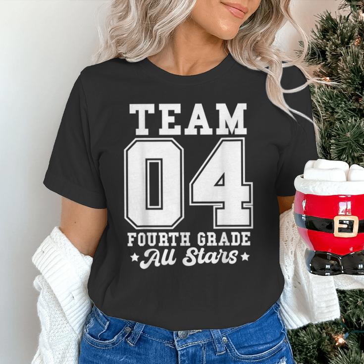 Team 4th Grade All-Stars Back To School Sports Jersey Unisex T-Shirt Team 4th Grade All-Stars Back To School Sports Jersey Unisex T-Shirt