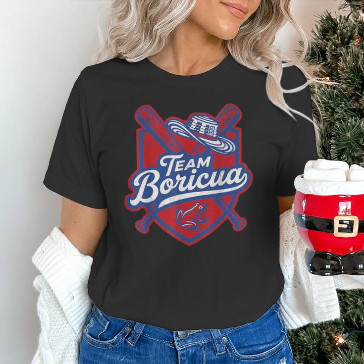 Team Boricua Puerto Rico Baseball Coqui Frog Pava Hat Fan Unisex T-Shirt Team Boricua Puerto Rico Baseball Coqui Frog Pava Hat Fan Unisex T-Shirt