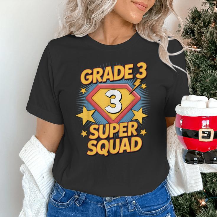 Third Grade Superhero Squad 3rd Year Kids Back To School Unisex T-Shirt Third Grade Superhero Squad 3rd Year Kids Back To School Unisex T-Shirt