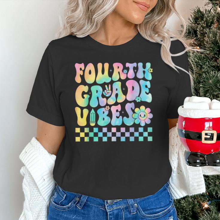 Tie Dye 4th Grade Vibes Fourth Grade Retro Back To School Unisex T-Shirt Tie Dye 4th Grade Vibes Fourth Grade Retro Back To School Unisex T-Shirt