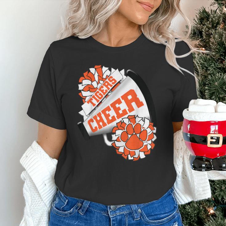 Tigers Cheerleading Back To School Cheer Team Spirit Orange Unisex T-Shirt Tigers Cheerleading Back To School Cheer Team Spirit Orange Unisex T-Shirt