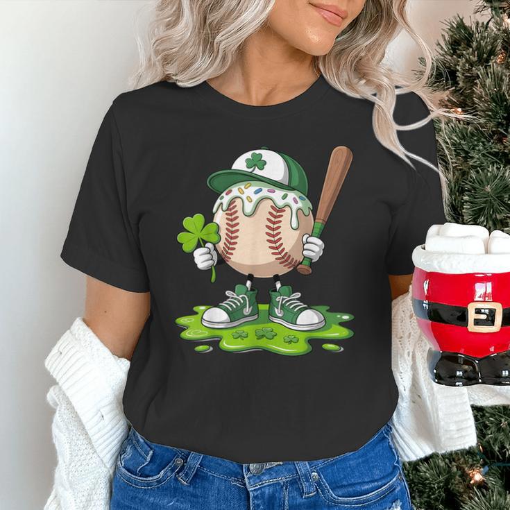 Toddler Baseball Drip Ice Cream Boys Kids St Patricks Day Unisex T-Shirt Toddler Baseball Drip Ice Cream Boys Kids St Patricks Day Unisex T-Shirt