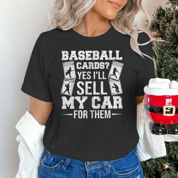 Trading Card Collector Cardboard Baseball Card Collector Unisex T-Shirt