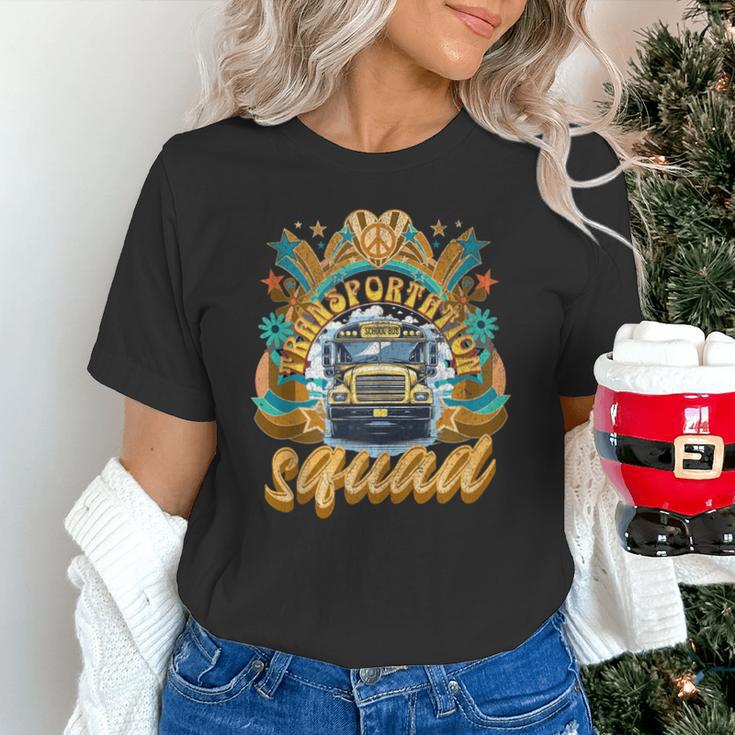Transportation Squad Retro Bus Aide Back To School Matching Unisex T-Shirt Transportation Squad Retro Bus Aide Back To School Matching Unisex T-Shirt