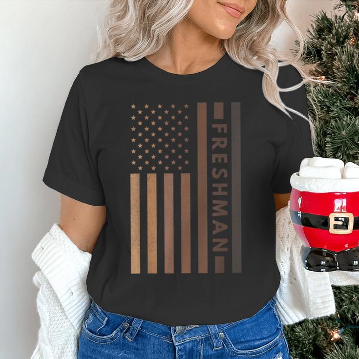 USA Flag Freshman 9th Ninth Grade Back To School Juneteenth Unisex T-Shirt USA Flag Freshman 9th Ninth Grade Back To School Juneteenth Unisex T-Shirt