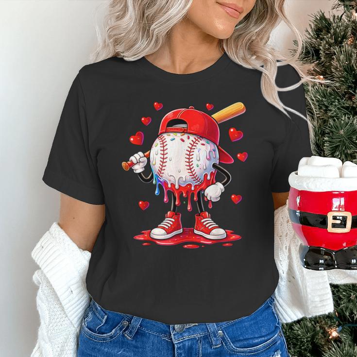 Valentine Baseball Heart Drip Sport Love Valentines Day Boys Unisex T-Shirt Valentine Baseball Heart Drip Sport Love Valentines Day Boys Unisex T-Shirt