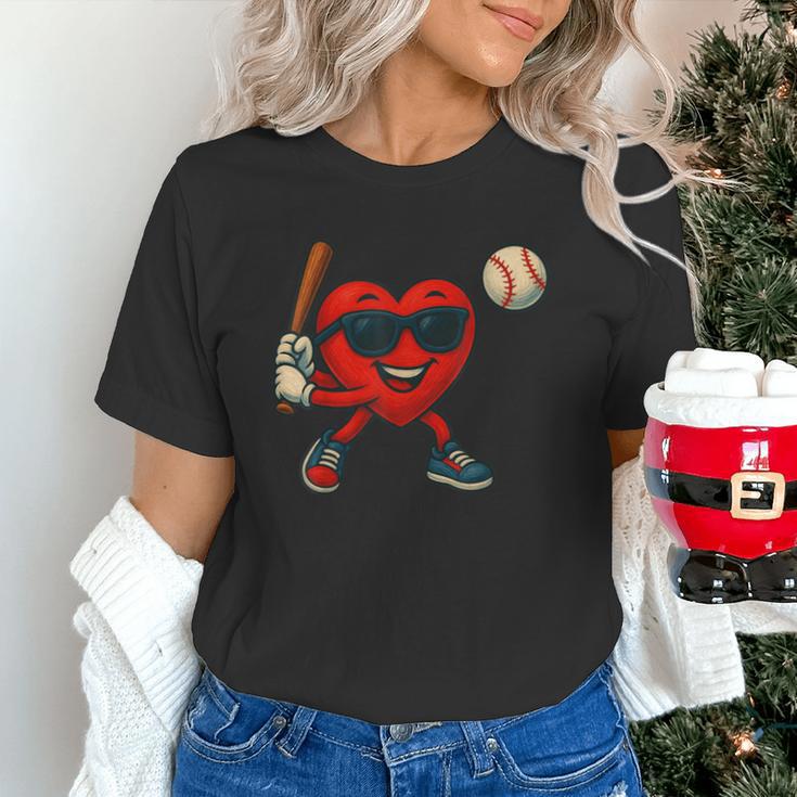 Valentines Day Baseball Red Heart Love Boys Kids Tee Unisex T-Shirt Valentines Day Baseball Red Heart Love Boys Kids Tee Unisex T-Shirt