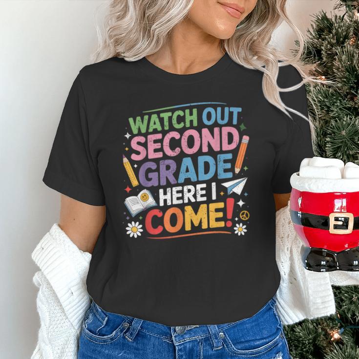 Watch Out 2nd Grade Here I Come Back To School Second Grade Unisex T-Shirt