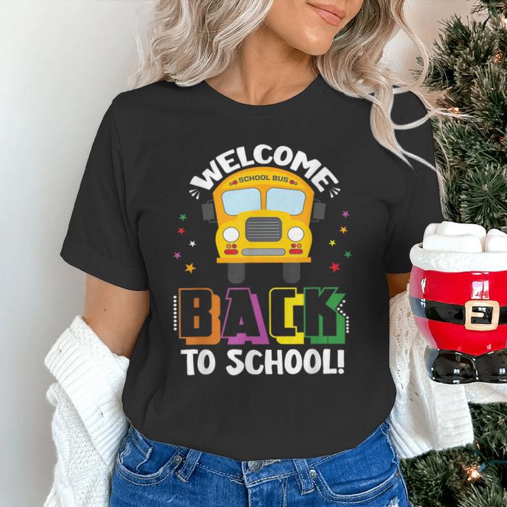 Welcome Back To School Bus Driver First Day Of School Unisex T-Shirt Welcome Back To School Bus Driver First Day Of School Unisex T-Shirt
