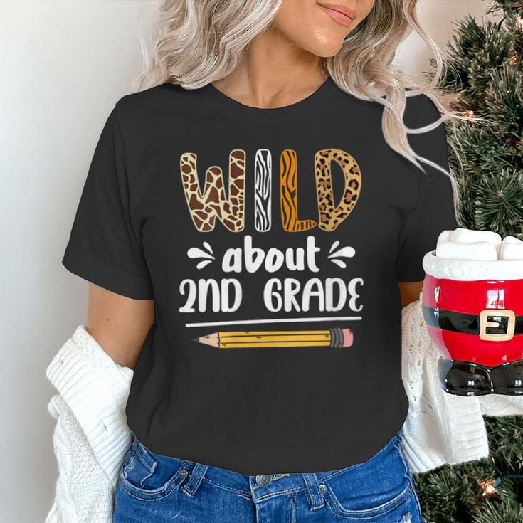 Women's Wild About 2nd Grade Kids Zoo Animal Lover Back To School Unisex T-Shirt Women's Wild About 2nd Grade Kids Zoo Animal Lover Back To School Unisex T-Shirt