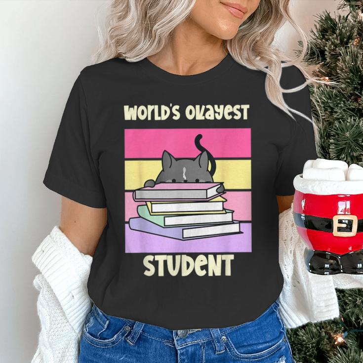 World's Okayest Student Fun Back To School & New Term Unisex T-Shirt World's Okayest Student Fun Back To School & New Term Unisex T-Shirt