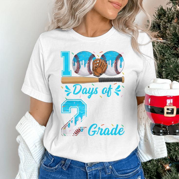 100 Days Of 2nd Grade Baseball 100th Day Of School Boys Kids Unisex T-Shirt 100 Days Of 2nd Grade Baseball 100th Day Of School Boys Kids Unisex T-Shirt