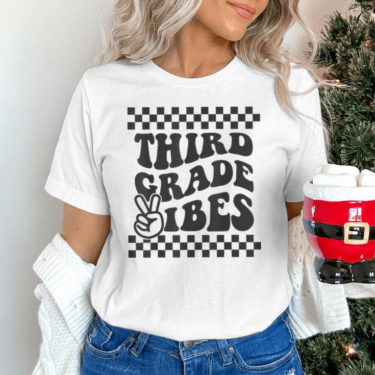 1st Day Of 3rd Grade Vibes Retro Girls Back To School Boys Unisex T-Shirt 1st Day Of 3rd Grade Vibes Retro Girls Back To School Boys Unisex T-Shirt