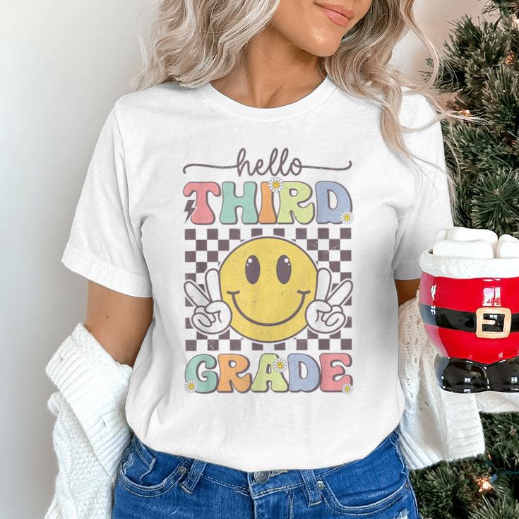 3rd Grade Team Back To School Hello Third Grade Smile Face Unisex T-Shirt 3rd Grade Team Back To School Hello Third Grade Smile Face Unisex T-Shirt