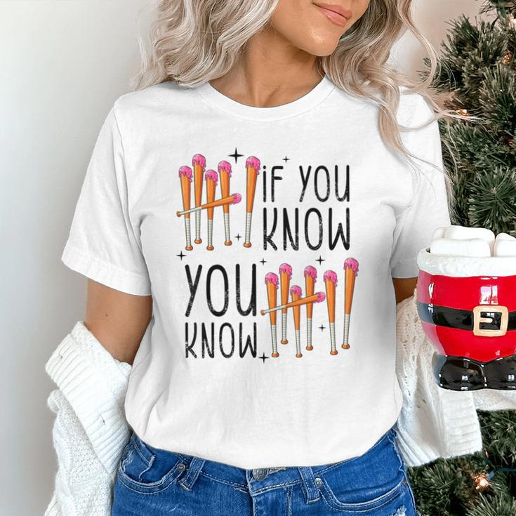 6 7 If You Know You Know Baseball Ice Cream Dip Unisex T-Shirt 6 7 If You Know You Know Baseball Ice Cream Dip Unisex T-Shirt