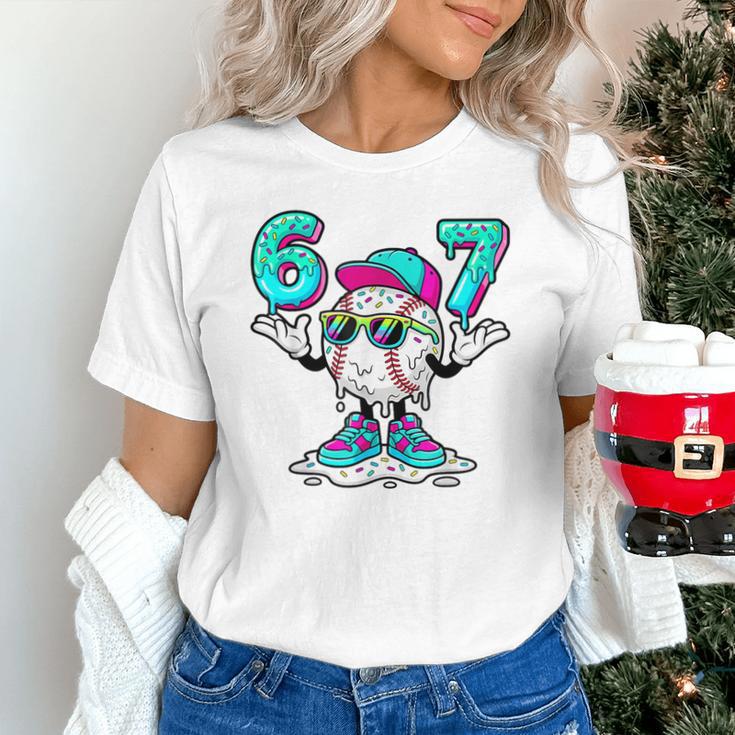 67 Baseball Drip Ice Cream 67 Baseball Men Boy Kids Unisex T-Shirt 67 Baseball Drip Ice Cream 67 Baseball Men Boy Kids Unisex T-Shirt