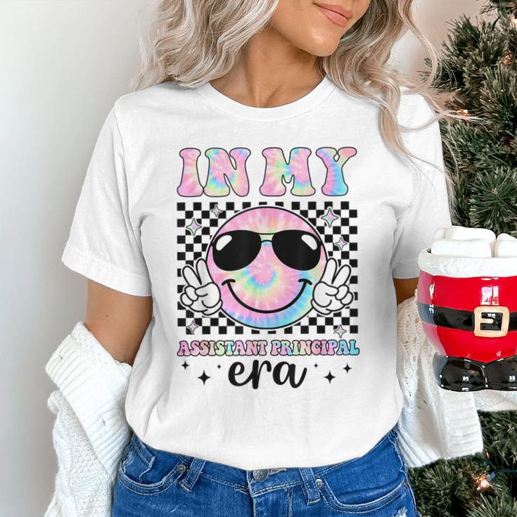 In My Assistant Principal Era Groovy Tie Dye Back To School Unisex T-Shirt In My Assistant Principal Era Groovy Tie Dye Back To School Unisex T-Shirt