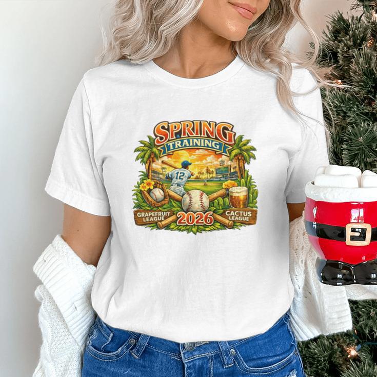 Awesome Spring Trainings 2026 Baseball Arizona Florida Unisex T-Shirt Awesome Spring Trainings 2026 Baseball Arizona Florida Unisex T-Shirt