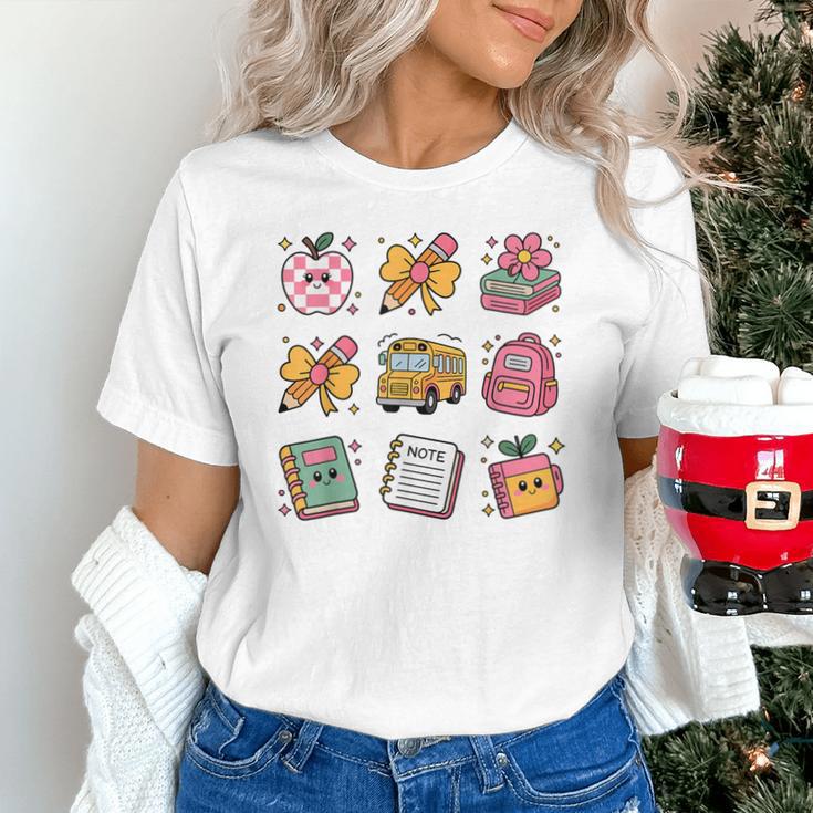 Back To School Coquette Bow First Day Of School Toddler Girl Unisex T-Shirt Back To School Coquette Bow First Day Of School Toddler Girl Unisex T-Shirt