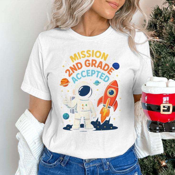 Back To School Mission Second 2nd Grade Accepted Astronaut Premium Tri-Blend Unisex T-Shirt Back To School Mission Second 2nd Grade Accepted Astronaut Premium Tri-Blend Unisex T-Shirt
