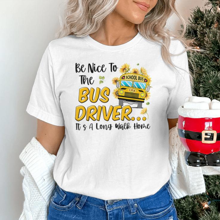 Back To School Be Nice To The Bus Driver Magic School Bus Unisex T-Shirt Back To School Be Nice To The Bus Driver Magic School Bus Unisex T-Shirt
