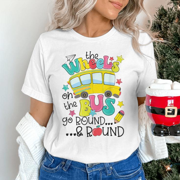 Back To School The WHEELS On The BUS Toddler Kids Boys Unisex T-Shirt Back To School The WHEELS On The BUS Toddler Kids Boys Unisex T-Shirt
