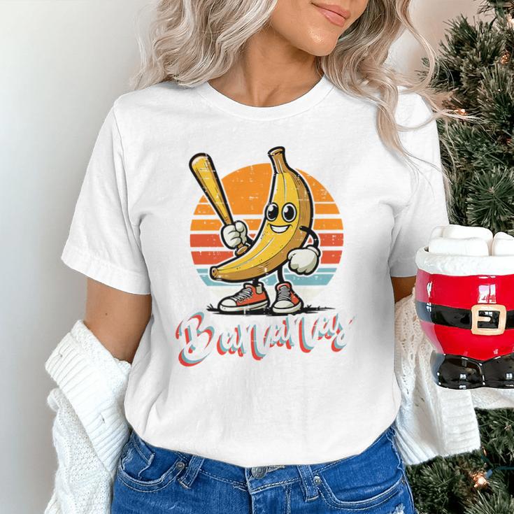 Bananas Baseball Sunset Retro Fruit Sports Boys Kids Men Premium Tri-Blend Unisex T-Shirt Bananas Baseball Sunset Retro Fruit Sports Boys Kids Men Premium Tri-Blend Unisex T-Shirt
