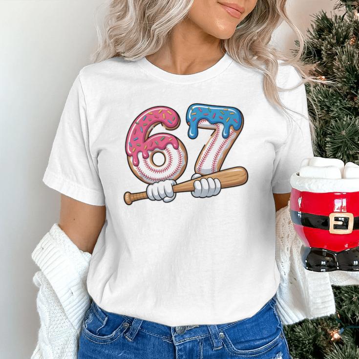Baseball 67 Kids Ice Cream Drip Six Seven Youth Boys Unisex T-Shirt Baseball 67 Kids Ice Cream Drip Six Seven Youth Boys Unisex T-Shirt