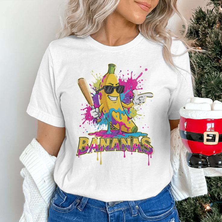 Baseball Banana Splatter Sports Kids Teens Premium Tri-Blend Unisex T-Shirt Baseball Banana Splatter Sports Kids Teens Premium Tri-Blend Unisex T-Shirt